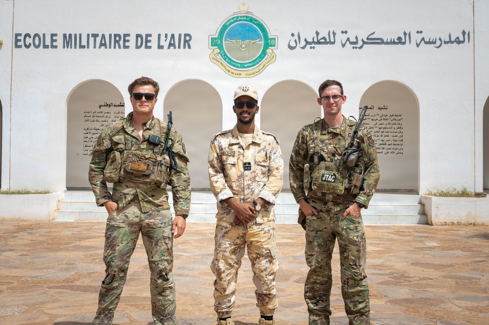 Mauritania B-52 Flyover