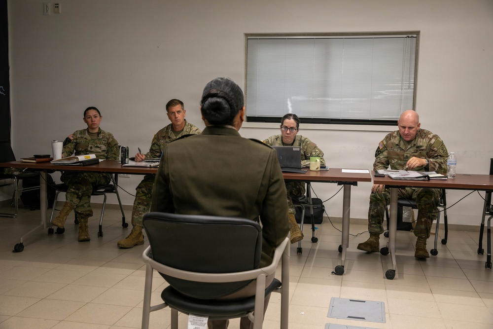 307th Military Intelligence Battalion conducts Noncommissioned Officer Promotion Board June 2026