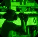 Air transportation specialists unload cargo within the U.S. Central Command area of responsibility