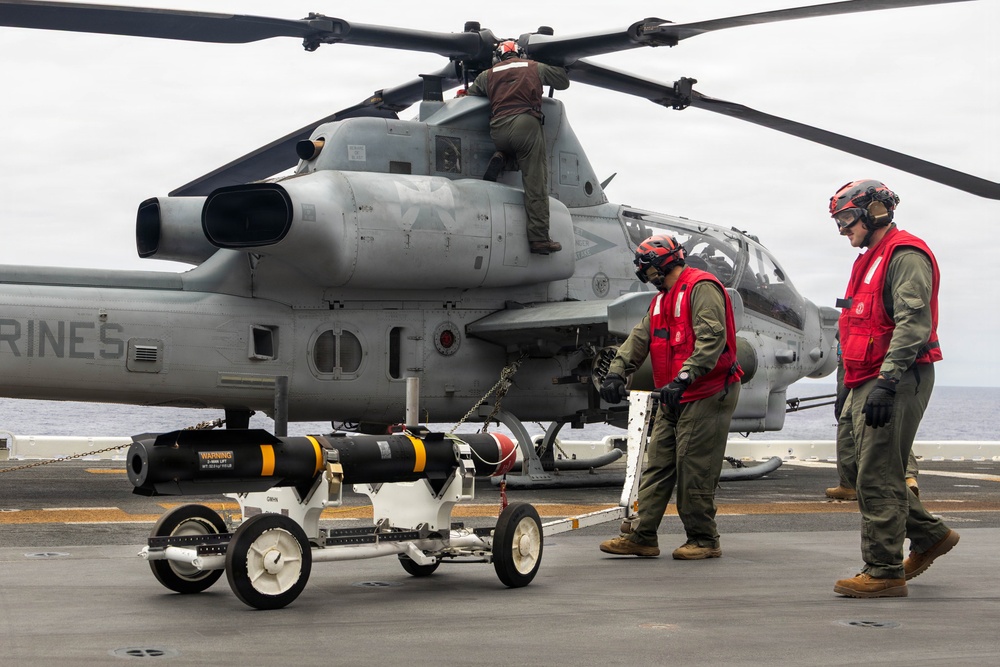 U.S. Marines, Sailors prepare for DATF live-fire exercise aboard USS Essex