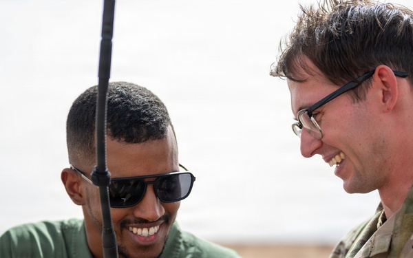 Mauritania B-52 Flyover