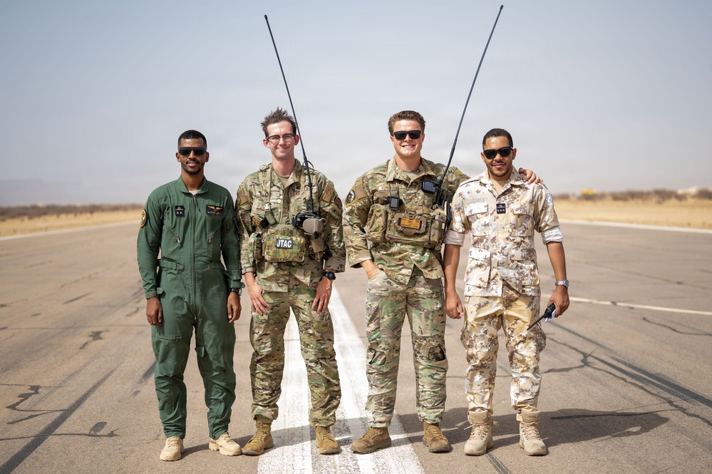 Mauritania B-52 Flyover
