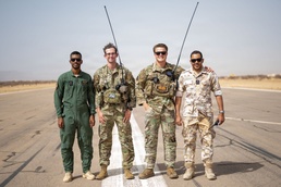 Mauritania B-52 Flyover