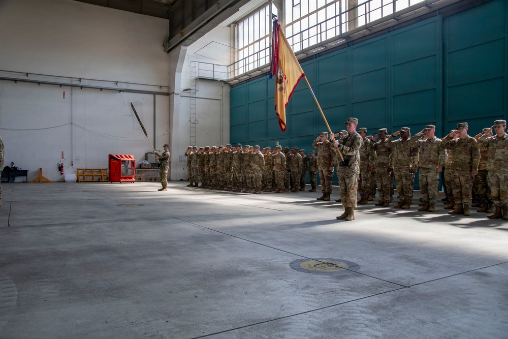 Task Force Workhorse transfer authority to Task Force Hellions