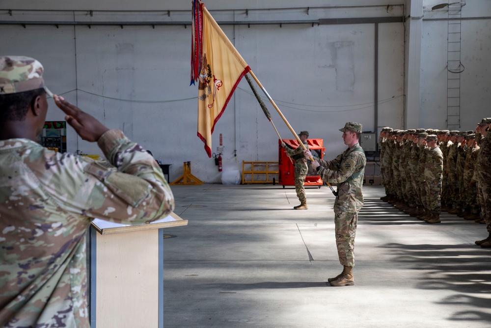 Task Force Workhorse transfer authority to Task Force Hellions