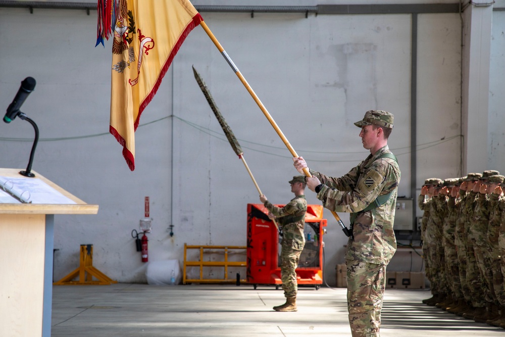 Task Force Workhorse transfer authority to Task Force Hellions