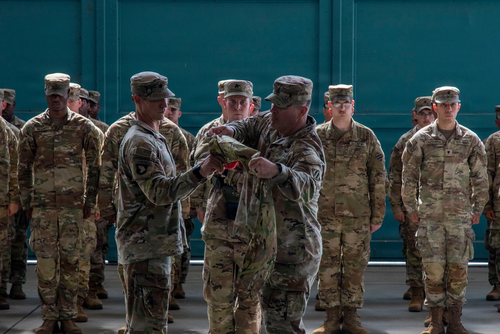 Task Force Workhorse transfer authority to Task Force Hellions