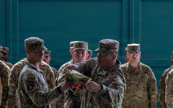 Task Force Workhorse transfer authority to Task Force Hellions