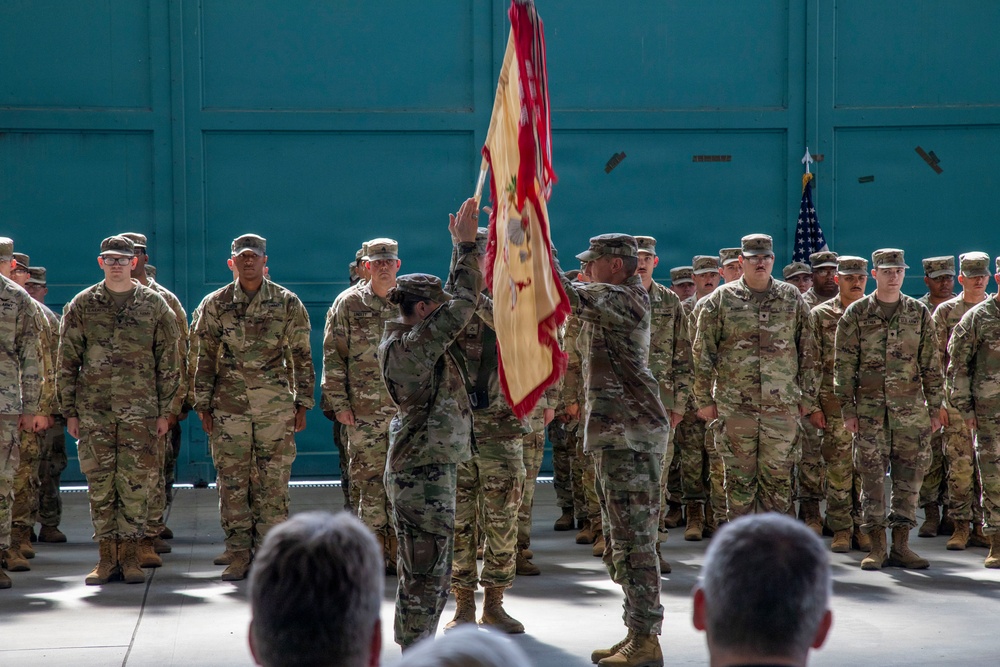 Task Force Workhorse transfer authority to Task Force Hellions