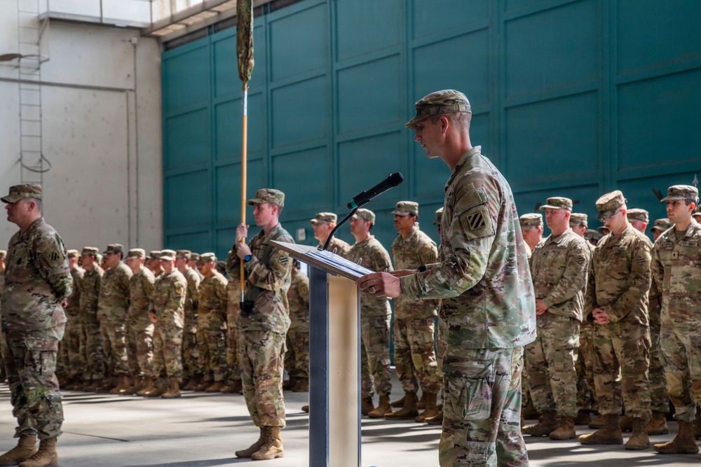 Task Force Workhorse transfer authority to Task Force Hellions