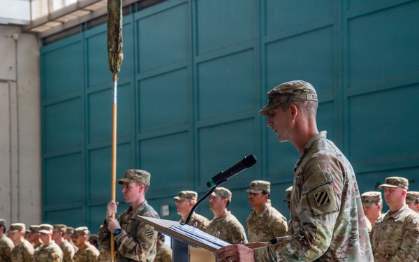 Task Force Workhorse transfer authority to Task Force Hellions
