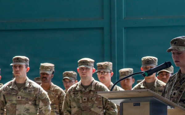 Task Force Workhorse transfer authority to Task Force Hellions