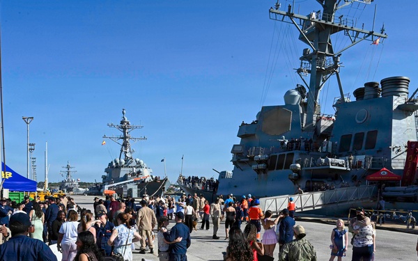 USS Oscar Austin (DDG 79) Returns to NAVSTA Rota