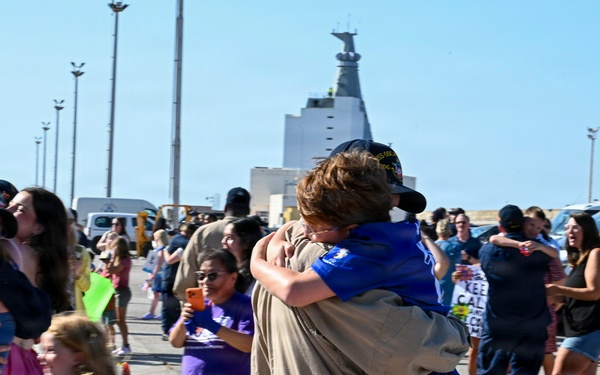 USS Oscar Austin (DDG 79) Returns to NAVSTA Rota