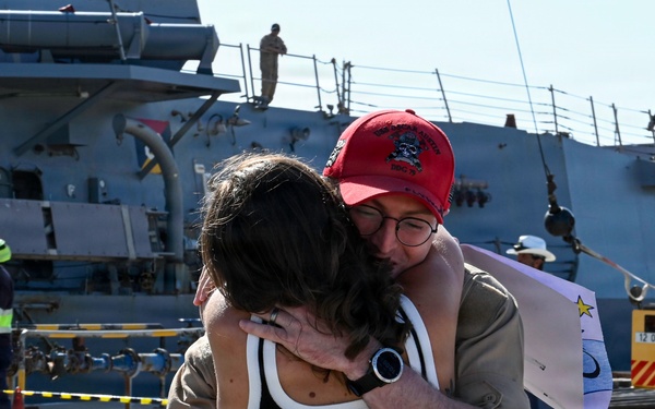 USS Oscar Austin (DDG 79) Returns to NAVSTA Rota