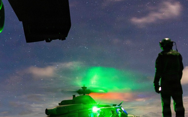 11th MEU Marines, Sailors Conduct Flight Operations Aboard USS Boxer