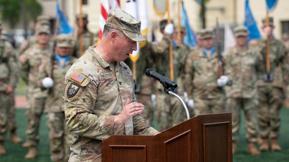 501st Military Intelligence Brigade Change of Command