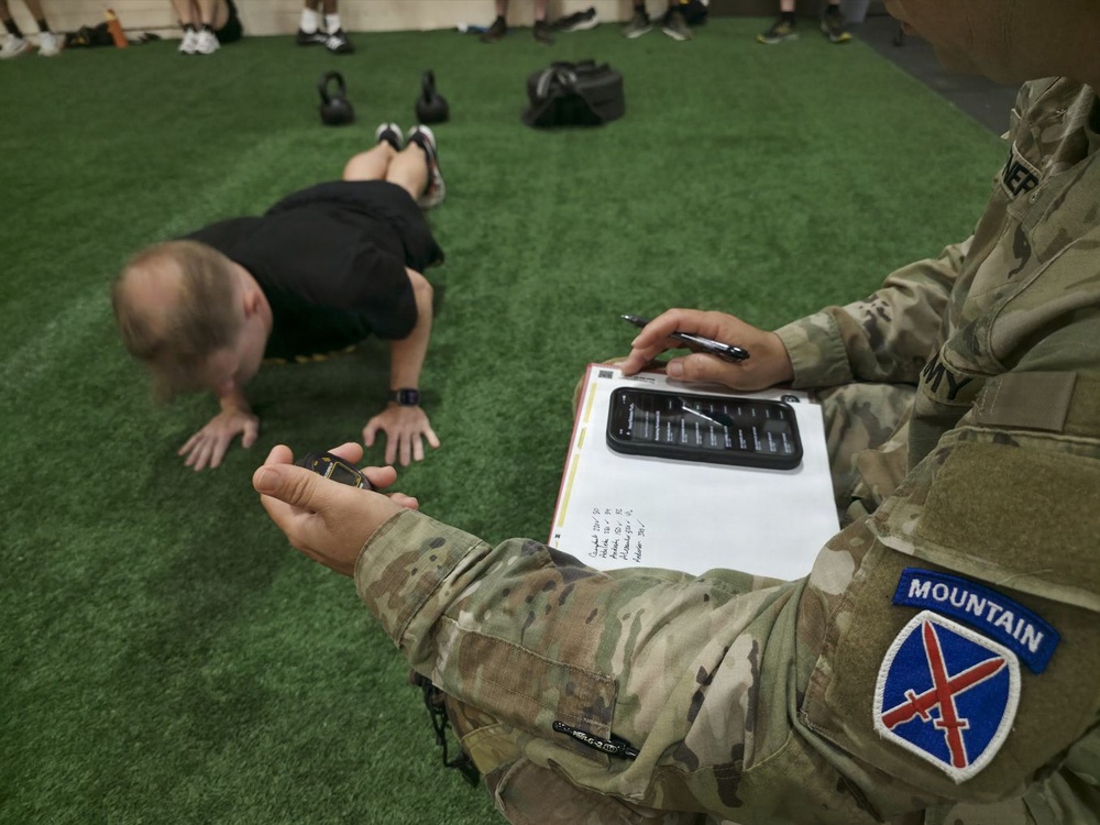 10th Mountain Division Evaluates New Digital AFT Scoring Technology