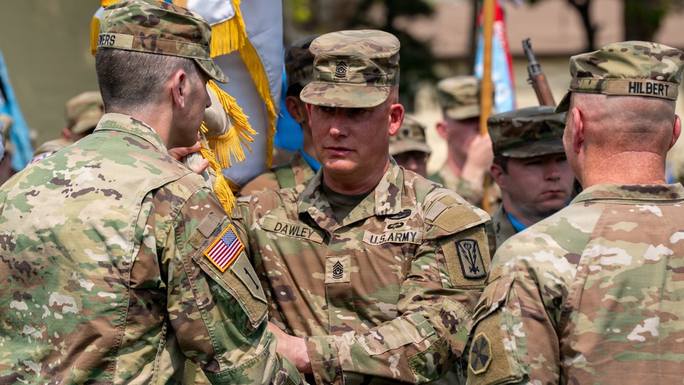501st Military Intelligence Brigade Change of Command