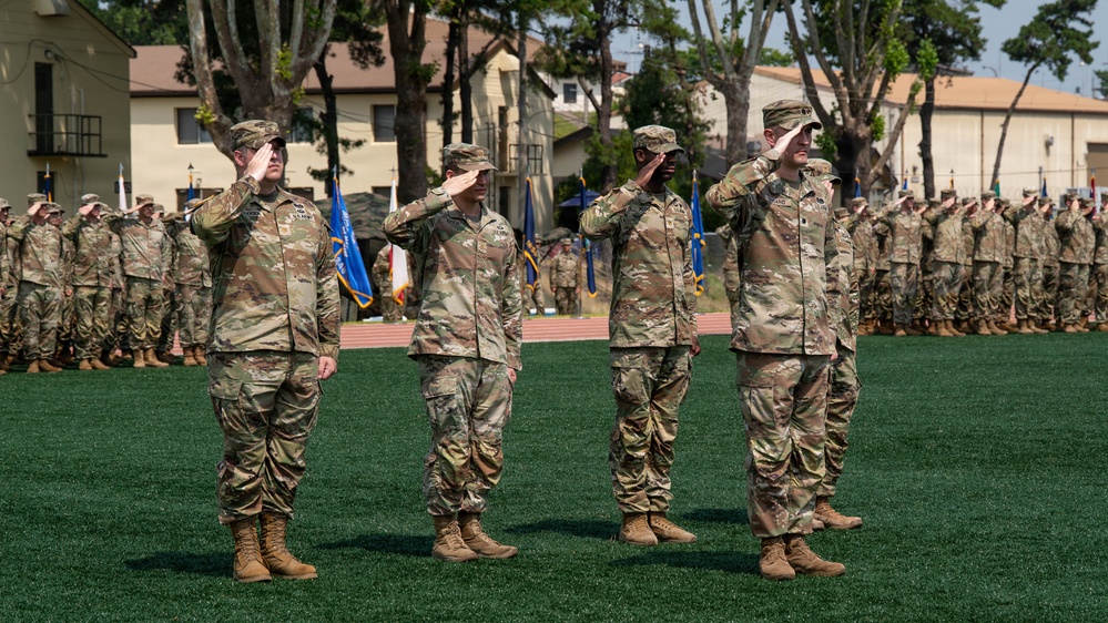 501st Military Intelligence Brigade Change of Command