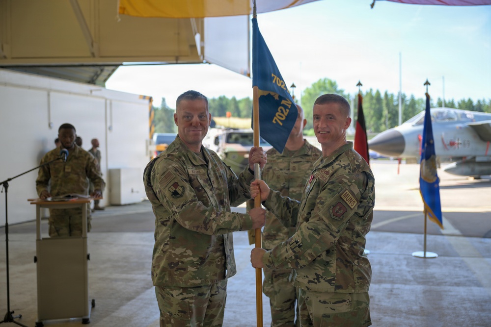 702nd Munitions Support Squadron welcomes new commander