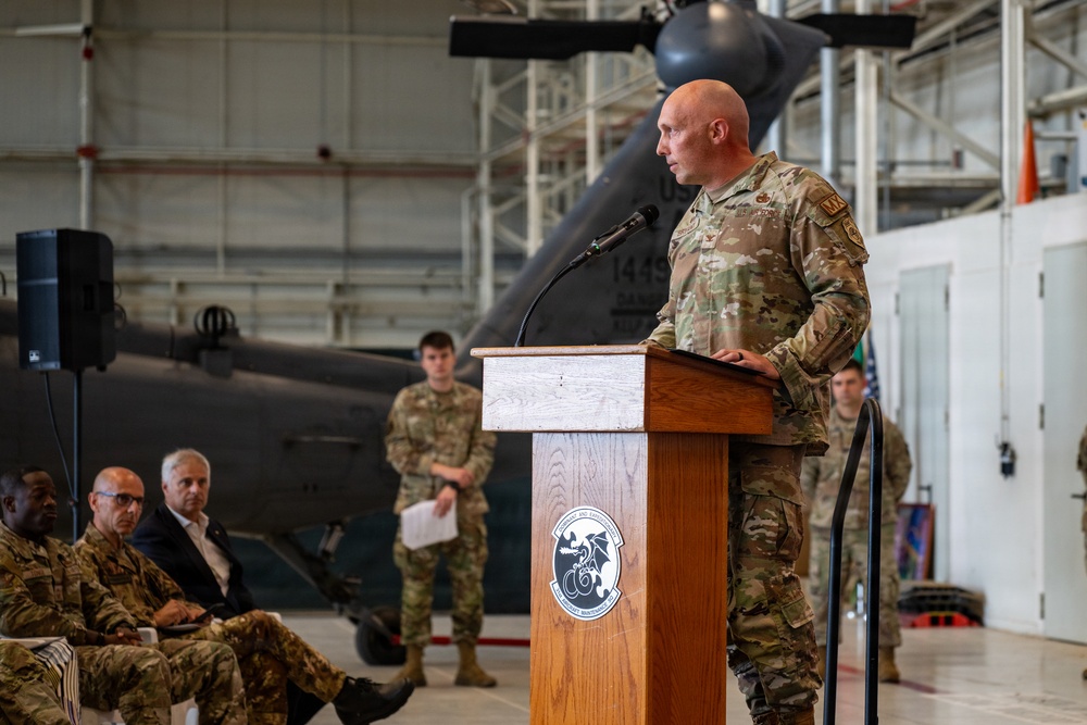 31st FW holds 31st AMXS reactivation ceremony