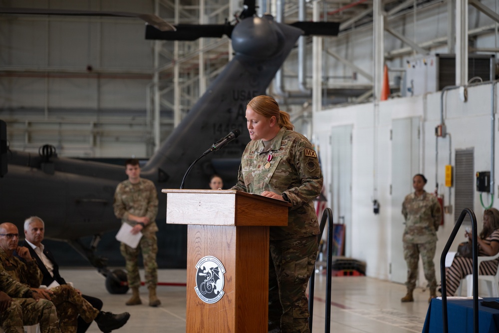 31st FW holds 31st AMXS reactivation ceremony