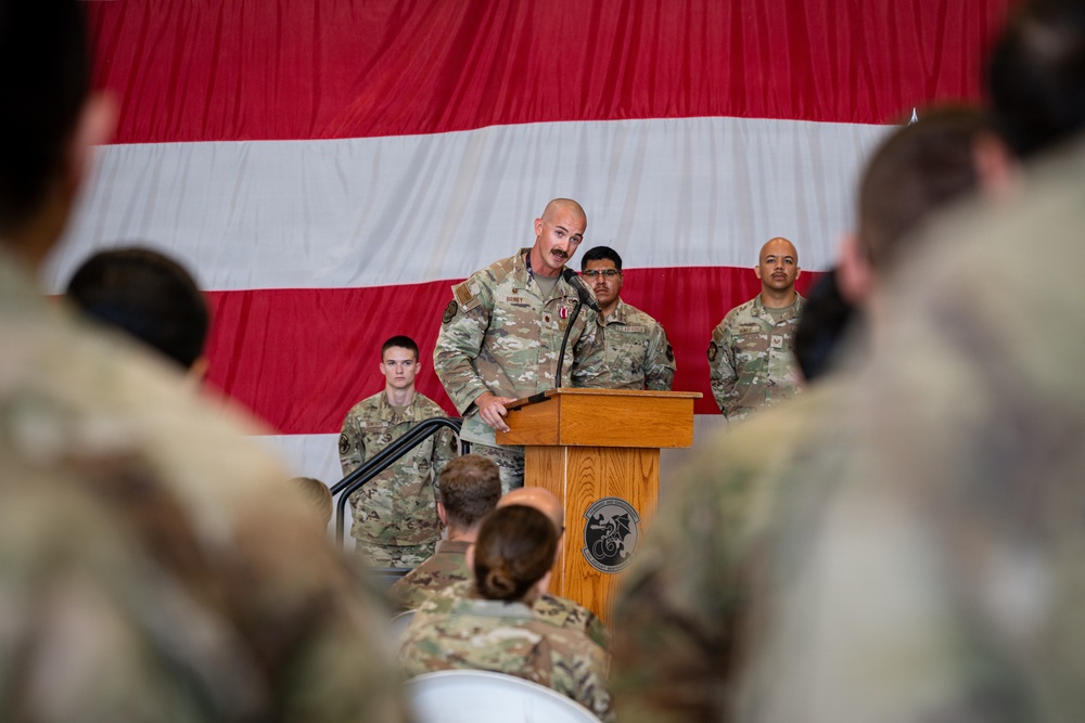 31st FW holds 31st AMXS reactivation ceremony