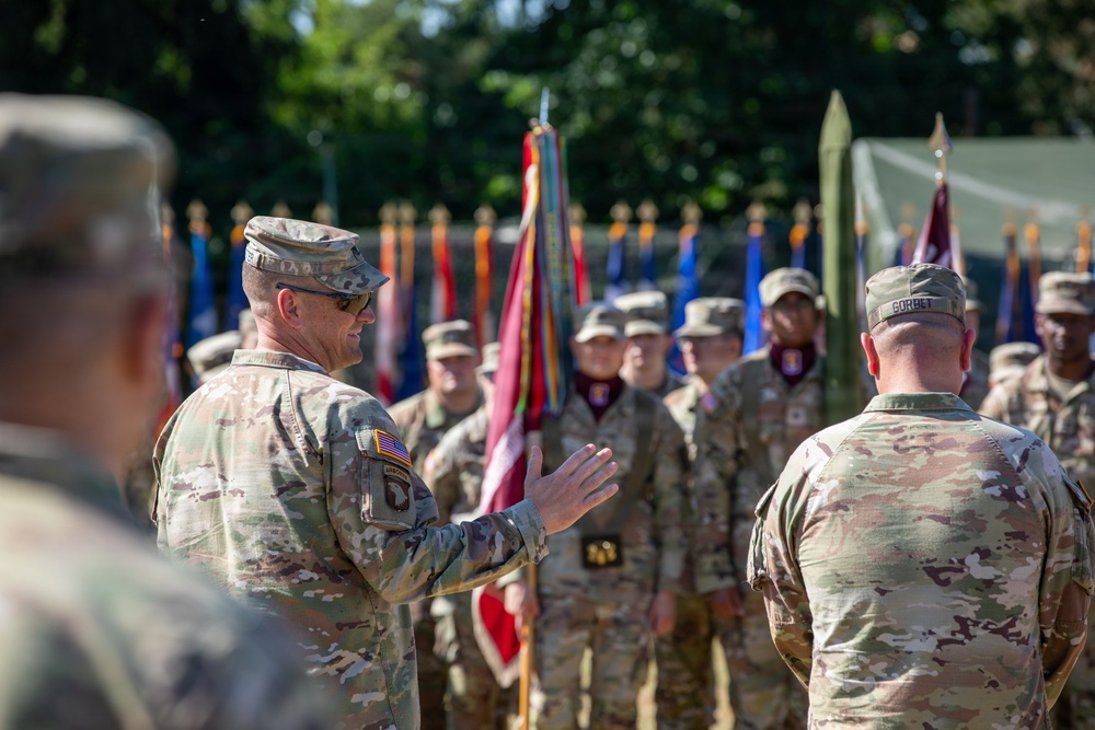 512th Field Hospital Change of Command Ceremony