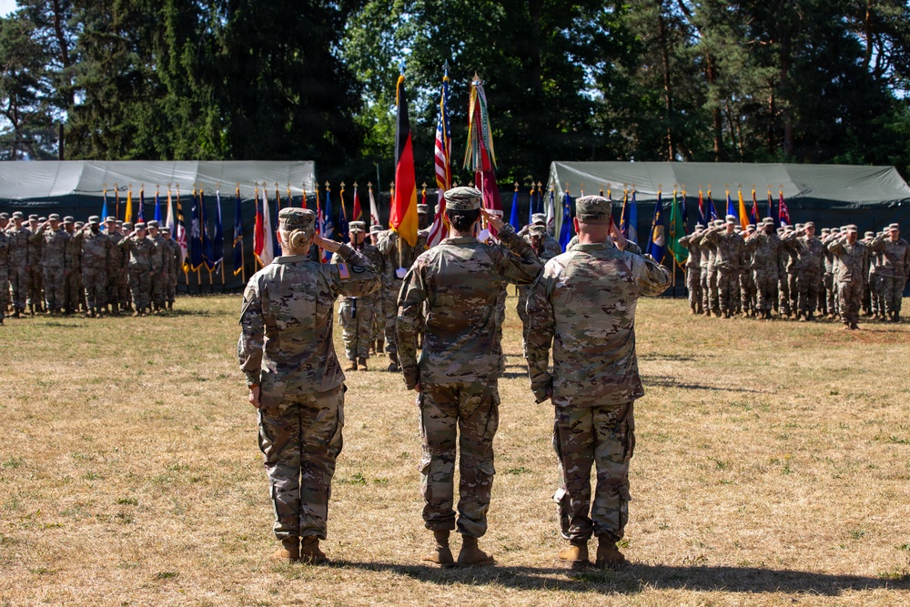 512th Field Hospital Change of Command Ceremony