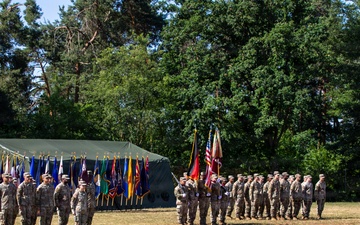 512th Field Hospital Chain of Command Ceremony