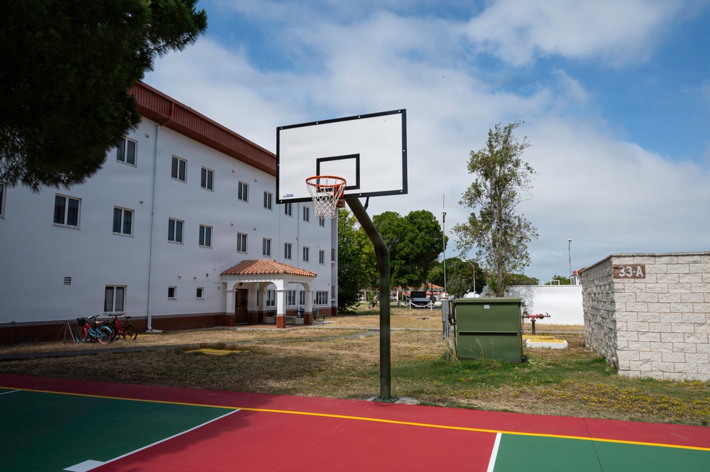 NAVSTA Rota Unaccompanied Housing Basketball Court Renovation