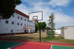 NAVSTA Rota Unaccompanied Housing Basketball Court Renovation