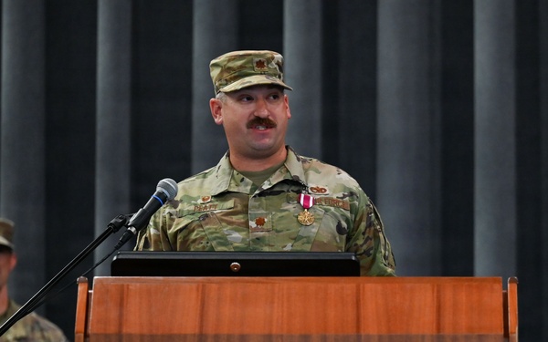702nd Maintenance Squadron Change of Command Ceremony
