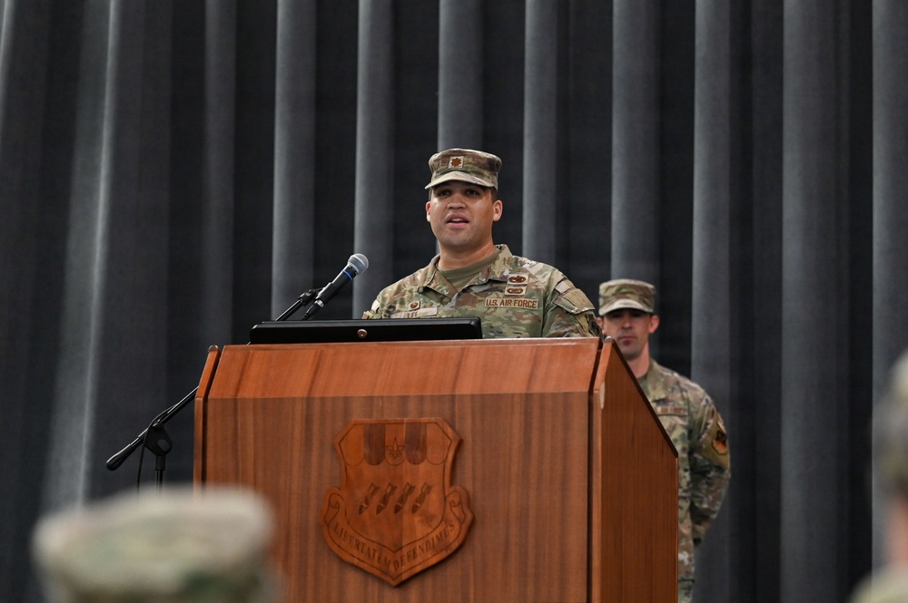 702nd Maintenance Squadron Change of Command Ceremony