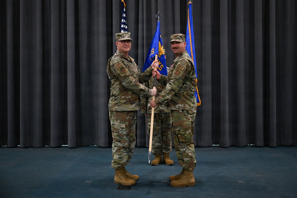 702nd Maintenance Squadron Change of Command Ceremony