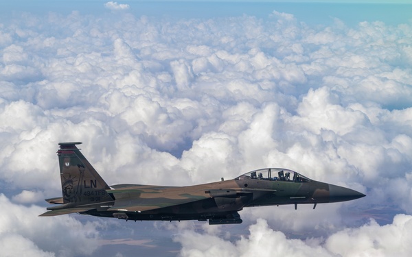 494th Fighter Squadron F-15E Debuts F-111F Heritage Paint Scheme Over UK