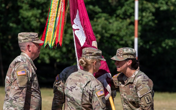 512th Field Hospital Chain of Command Ceremony