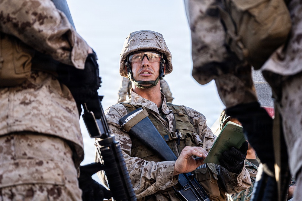 Company A OCC 252 conduct the Leadership Reaction Course