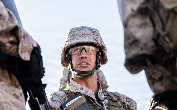 Company A OCC 252 conduct the Leadership Reaction Course