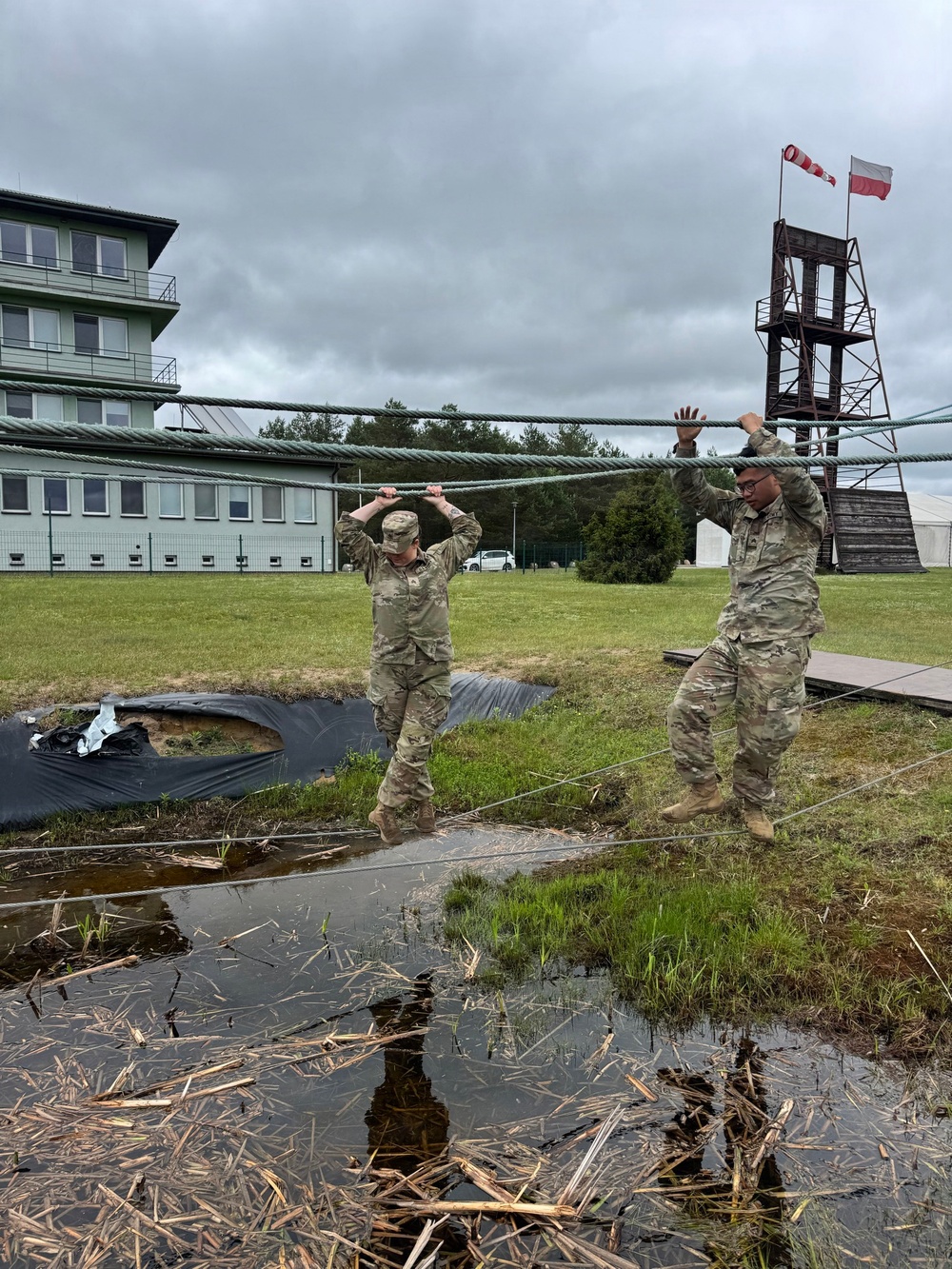 2nd Battalion, 3rd Field Artillery Regiment participates in Polish JROTC FTX