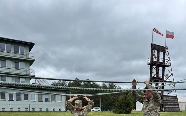 2nd Battalion, 3rd Field Artillery Regiment participates in Polish JROTC FTX