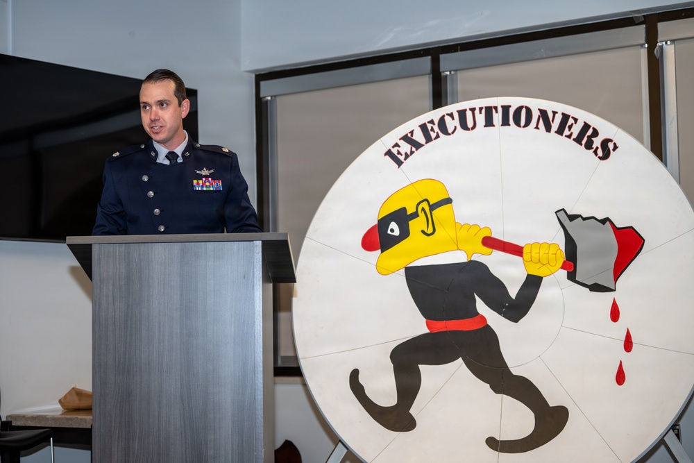 25th Space Range Squadron change of command ceremony