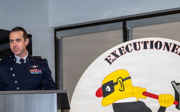 25th Space Range Squadron change of command ceremony