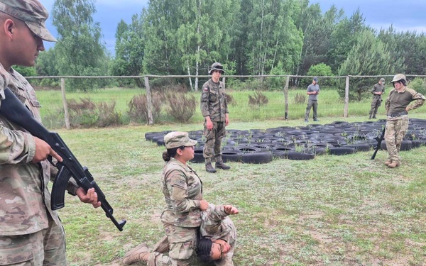 2nd Battalion, 3rd Field Artillery Regiment participates in Polish JROTC FTX
