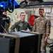 Vice Adm. Doug Perry, commander, U.S. 2nd Fleet, speaks to a French navy sailor