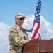527th Space Aggressor Squadron change of command ceremony