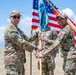 527th Space Aggressor Squadron change of command ceremony