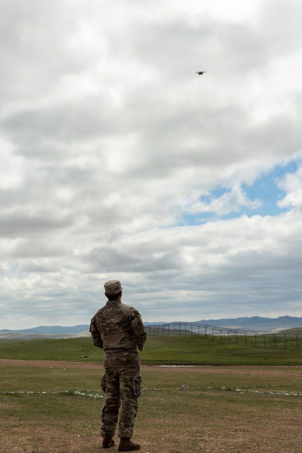 U.S. and Mongolian Soldiers Conduct Counter-UAS Training at Khaan Quest 2026