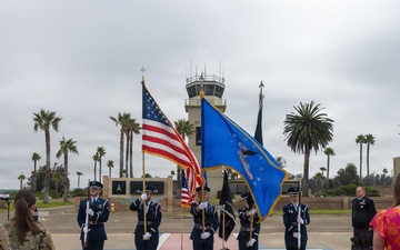 30th Operations Support Squadron Change of Command Ceremony